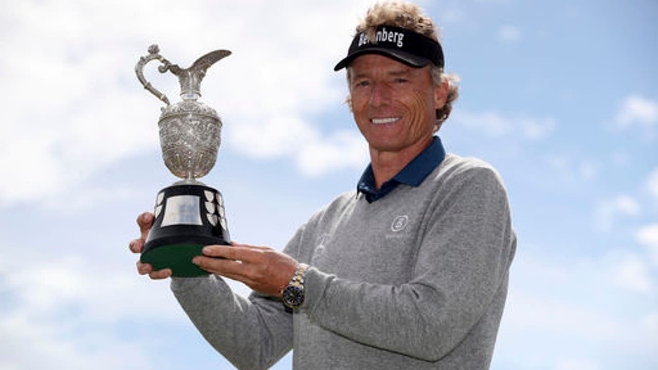Bernhard Langer wins 3rd Senior British Open title
